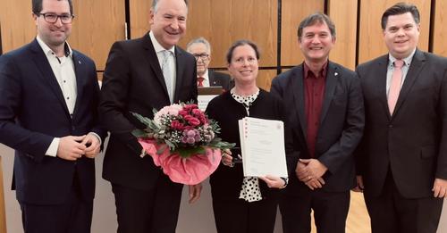 Christine Wagner mit Ehrenbrief des Landes Hessen ausgezeichnet – Herzlichen Glückwunsch zu dieser verdienten Auszeichnung